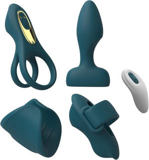 Tracy's Dog Maxikit Couple Vibrator Green (Europe)