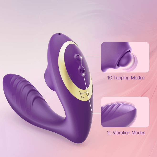 OG POP Clitoral Tapping Vibrator (B2B) - Tracy's Dog
