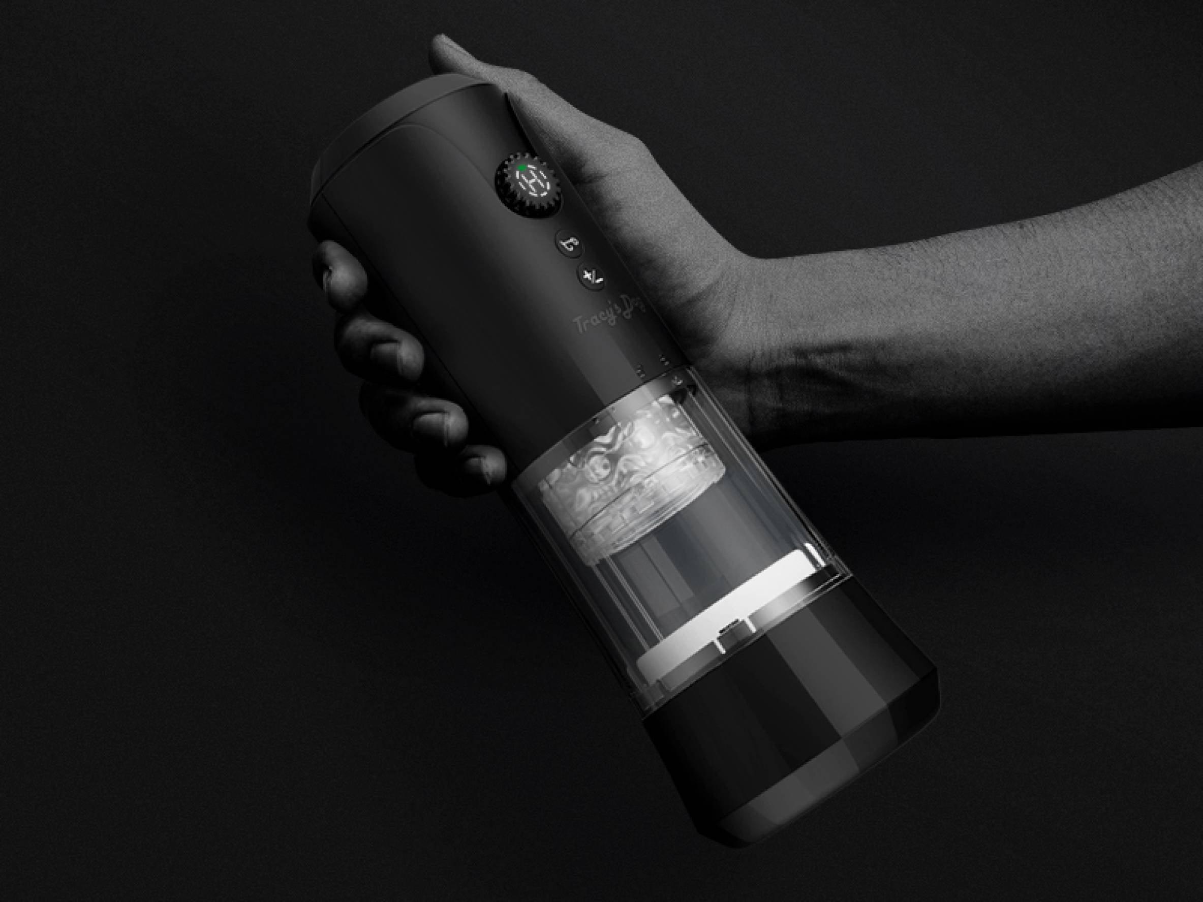 Turbothrust Black Automatic Male Masturbatorr(B2B) - Tracy's Dog