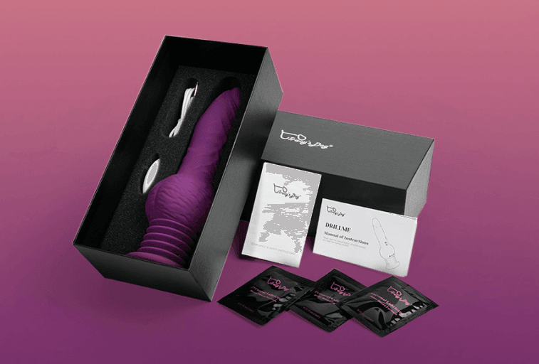 Drillme Thrustiing Dildoo Vibrator (B2B) - Tracy's Dog
