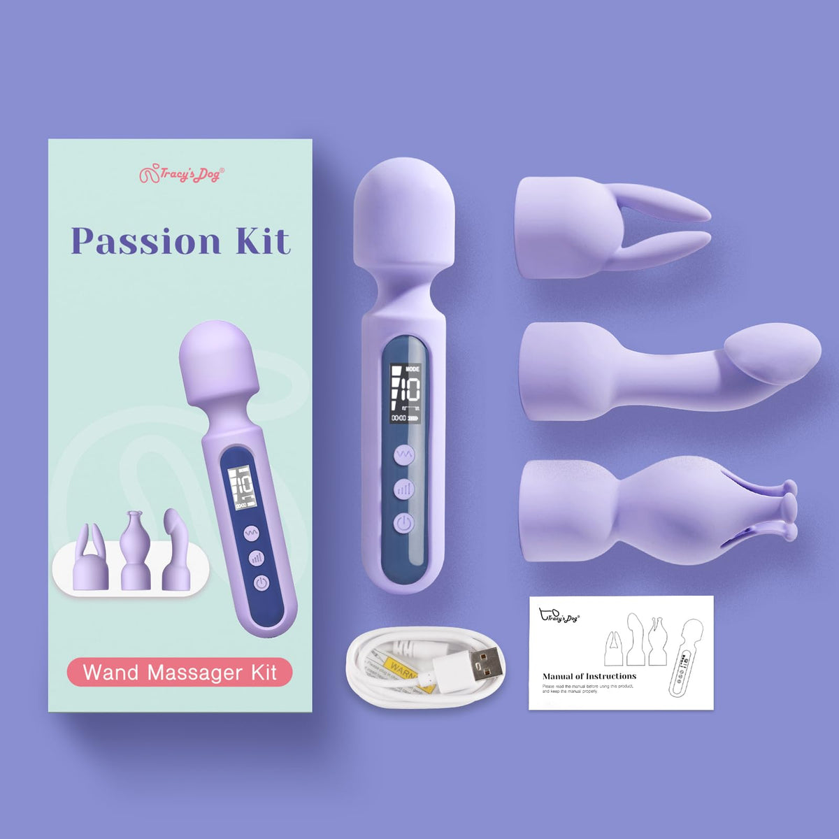 Passion Wand Massage Kit-27