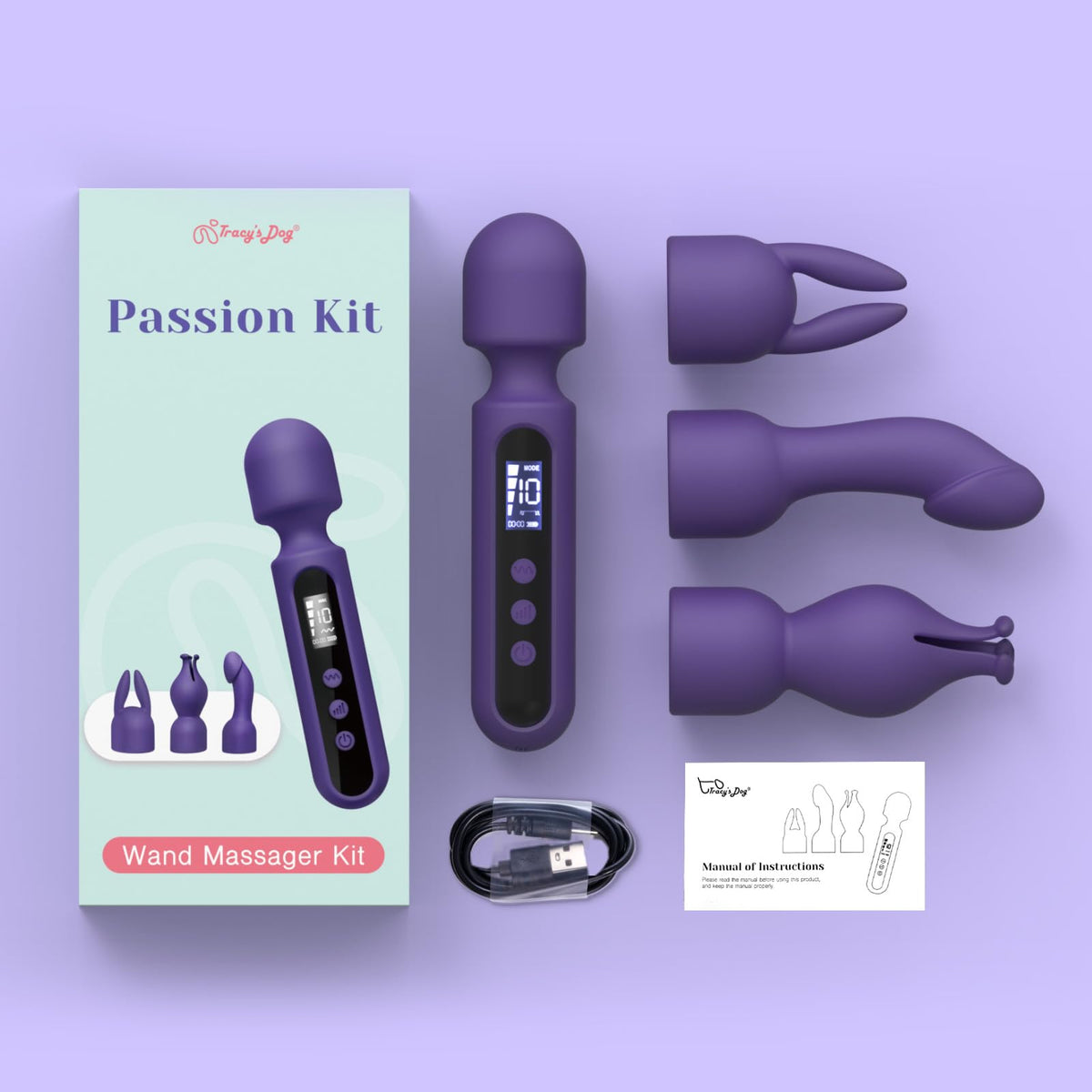 Passion Wand Massage Kit-9