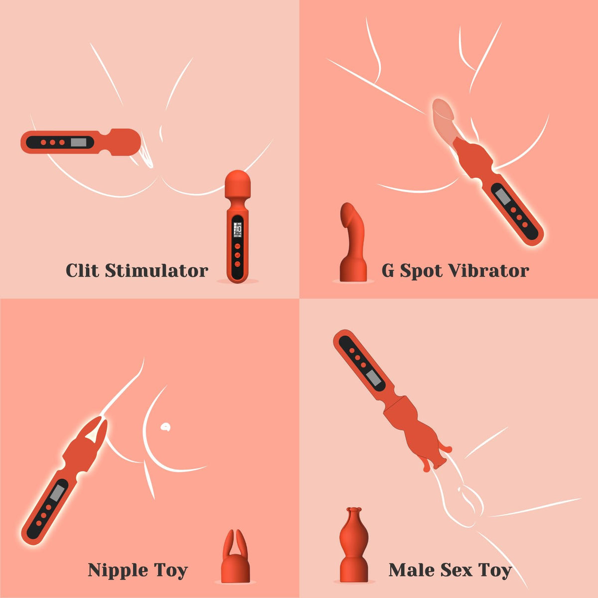 Passion Wand Massage Kit-11