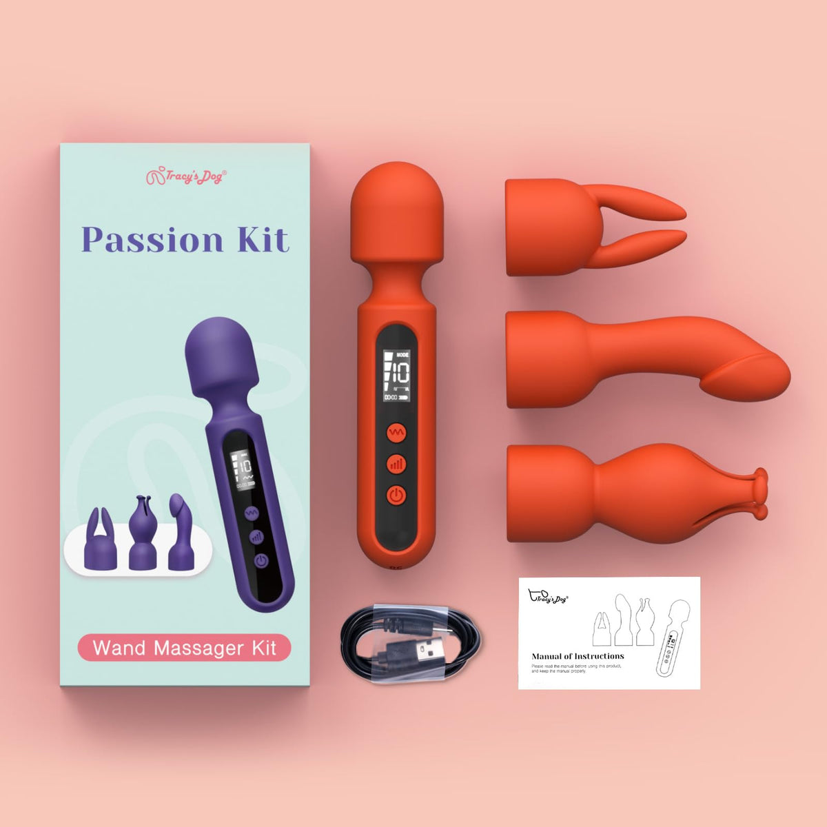 Passion Wand Massage Kit-18