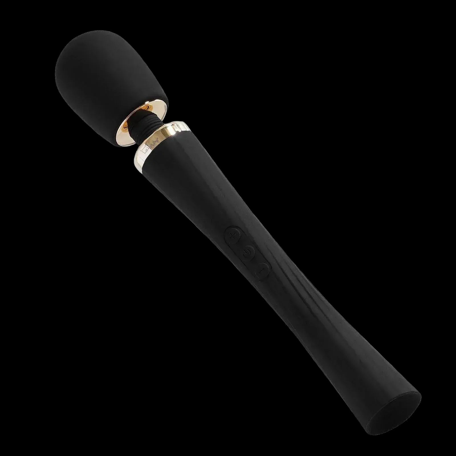 Black USB charging cable with 2.5mm DC connector for Tracy's Dog massagers and vitality toys.