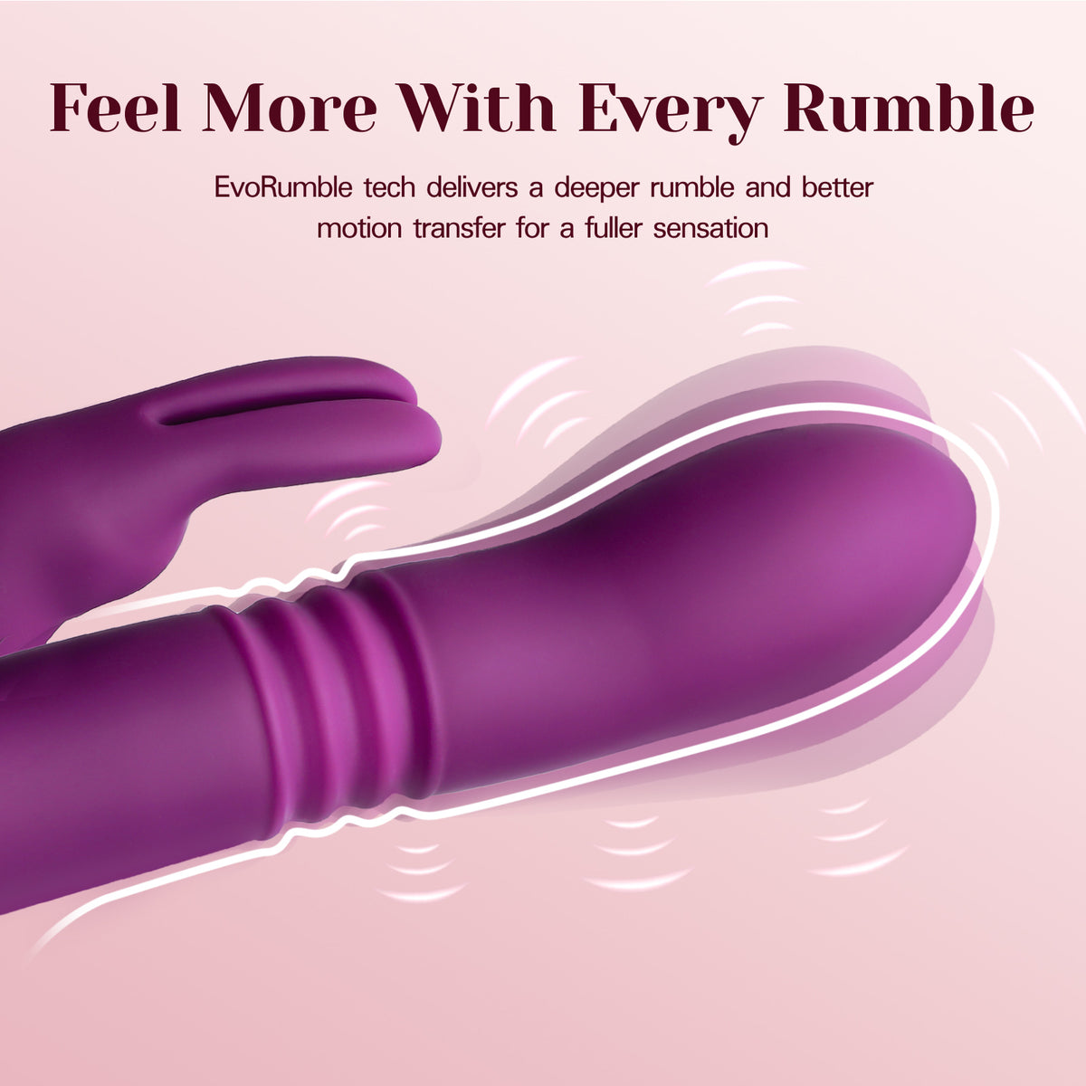 Evohare 3 in 1 G Spot Rabbit Vibrator-3