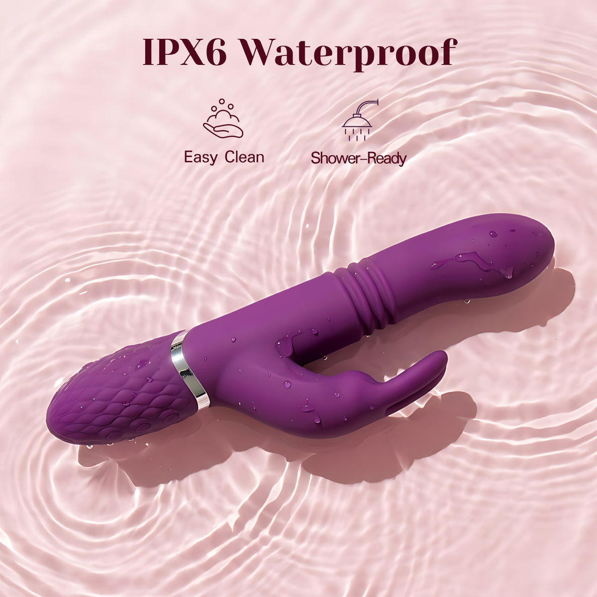 Evohare 3 in 1 G Spot Rabbit Vibrator-7