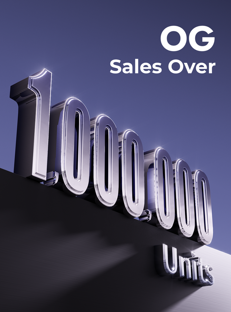 OG Reaches 1 Million Units Sold