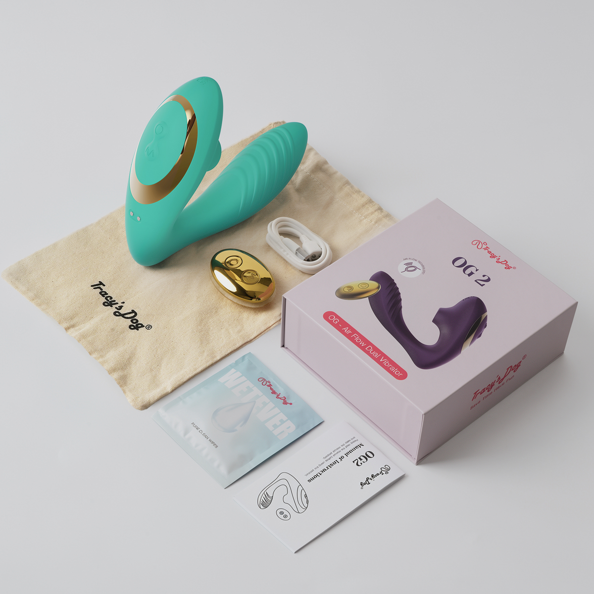 OG 2 Tiffany Blue-Clitoral Sucking Vibrator