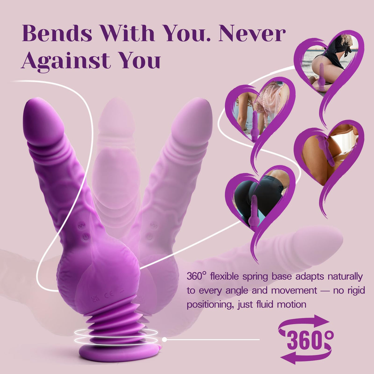 Drillme Thrusting Dildo Vibrator-5