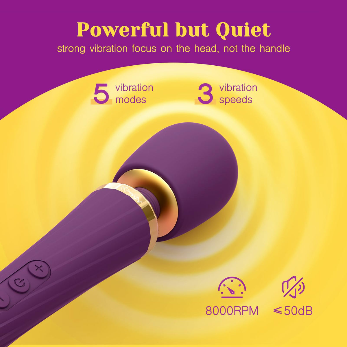 Multi-Function Wand Vibrator Set-3