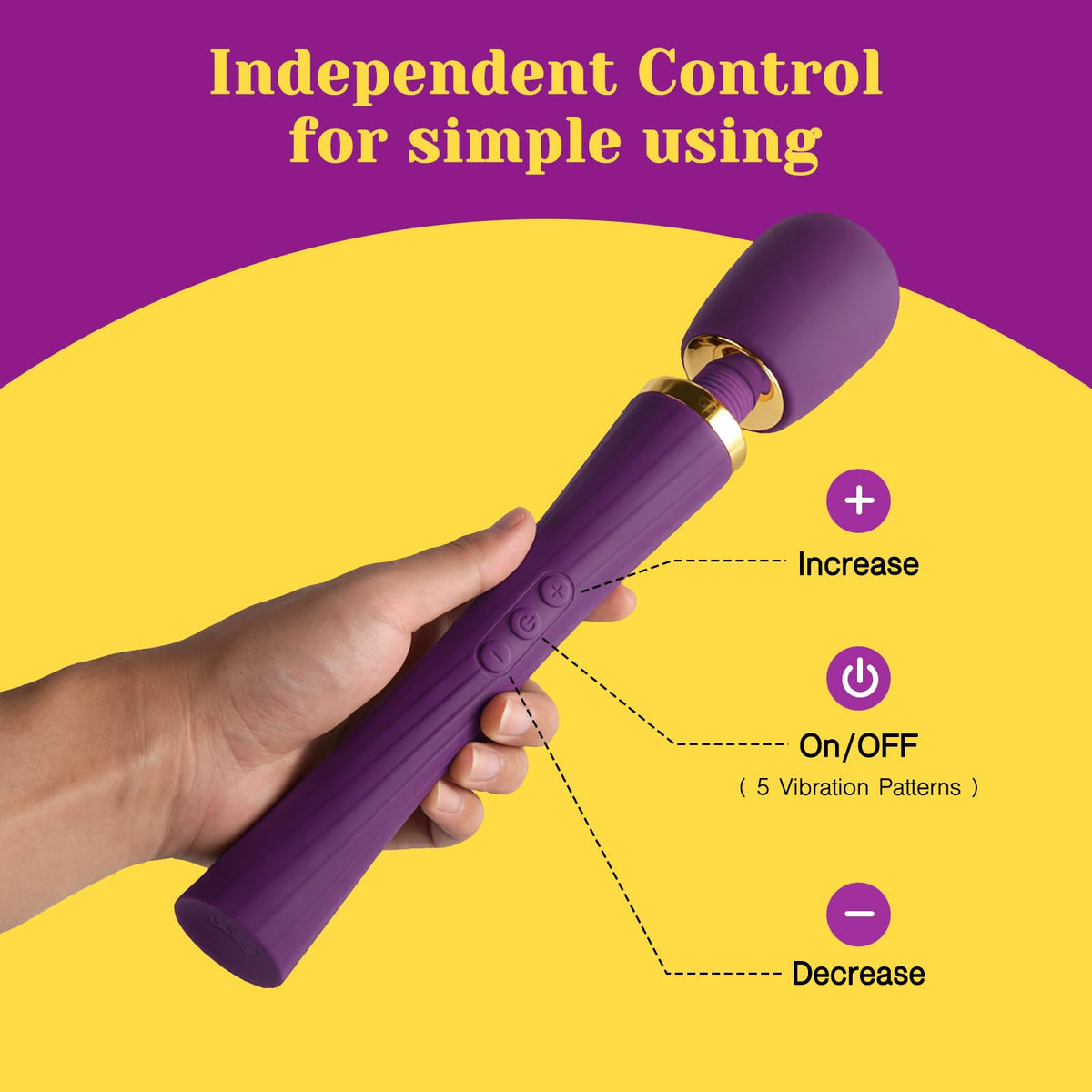 Multi-Function Wand Vibrator Set-6