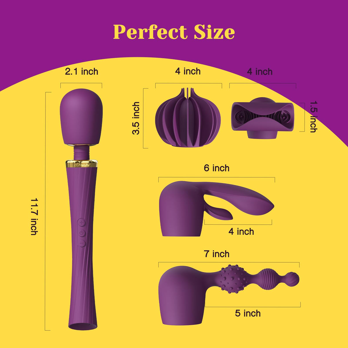 Multi-Function Wand Vibrator Set-7