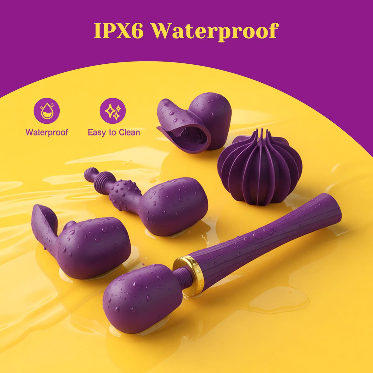 Multi-Function Wand Vibrator Set-8