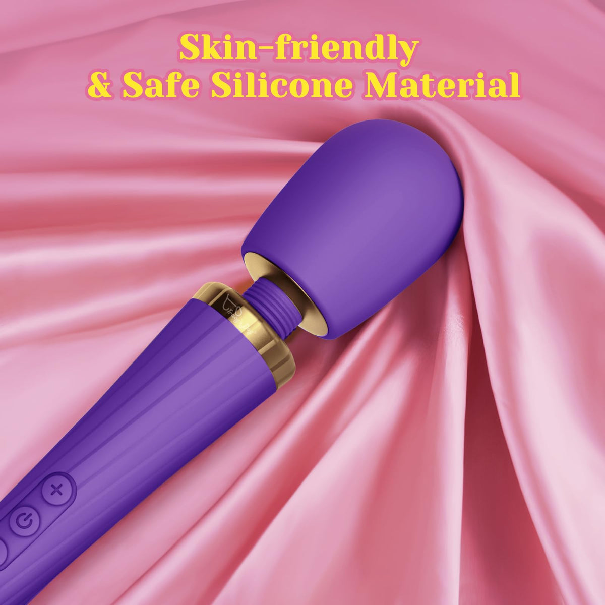 Vibrador Hammer Wand morado (B2B)-6
