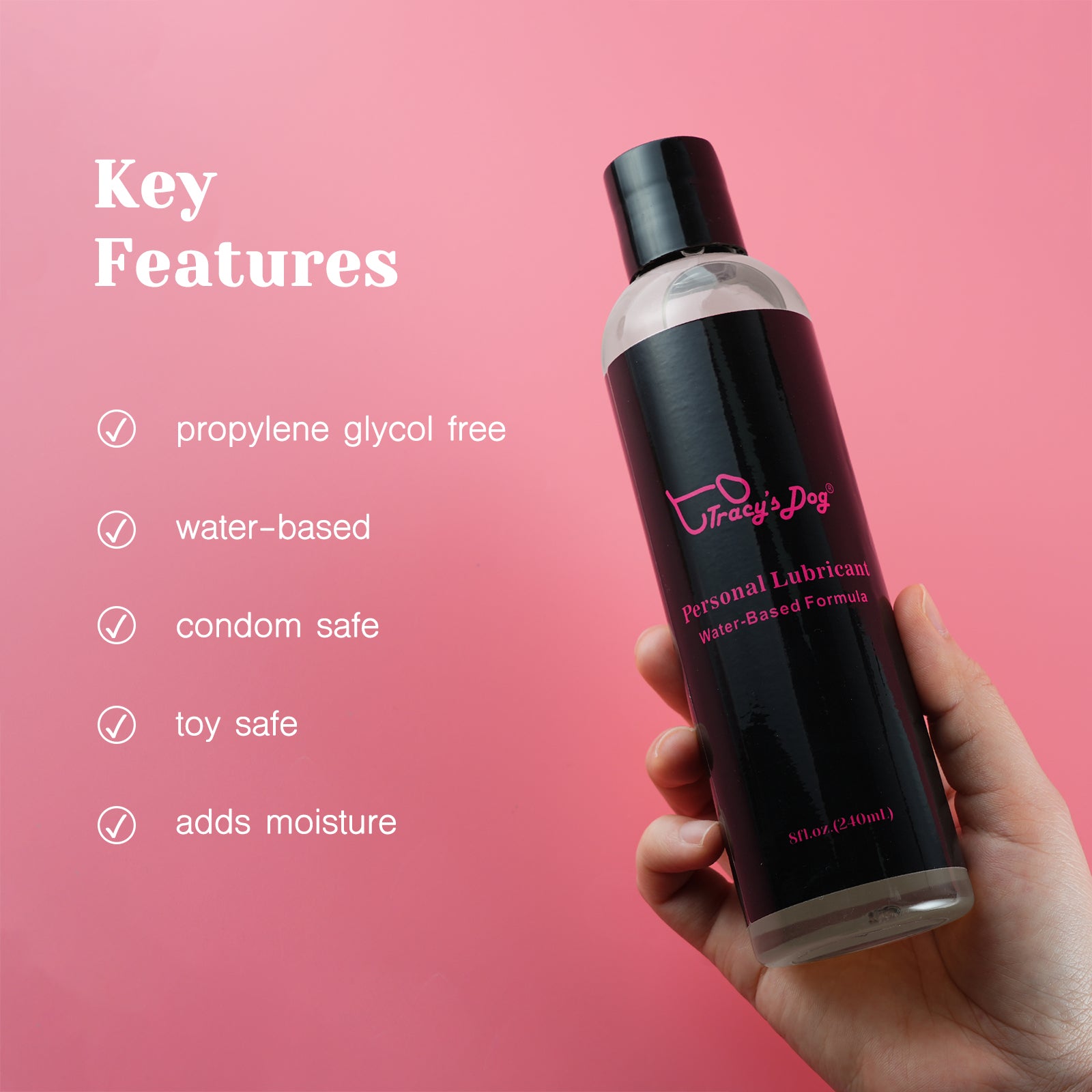 Water Based Lubricant Natural Feeling - Tracy's Dog