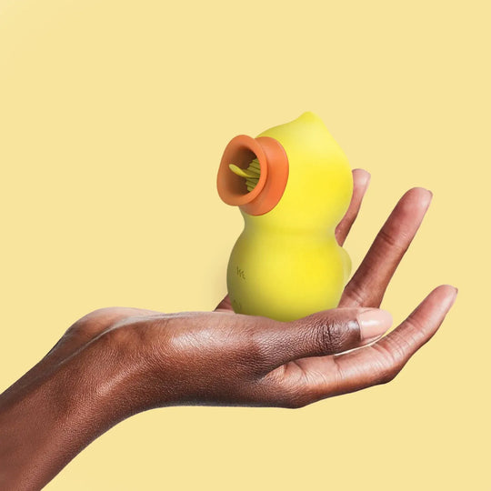 El mejor vibrador de goma para chupar y lamer